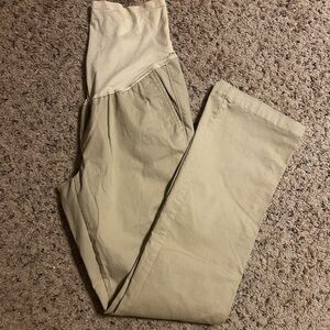 NWT Old Navy Maternity Boot Cut Khakis Sz 6